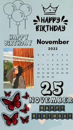 25 November Brithday