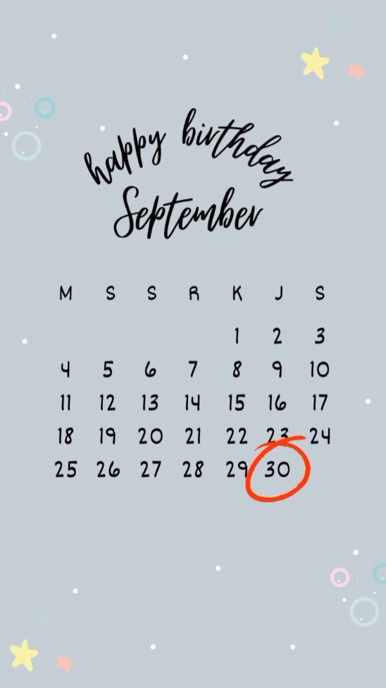 HBD 30 de septiembre de 2022