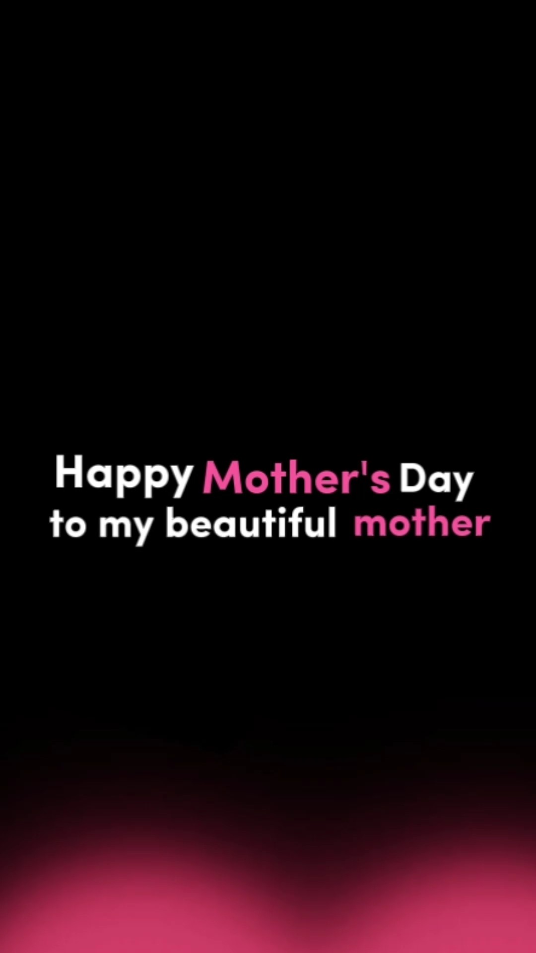 Para você mamãe <3