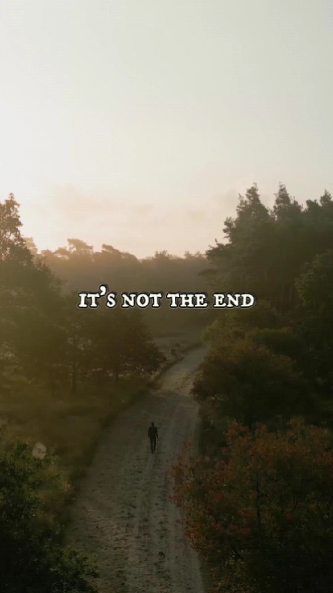 It's not the end