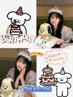 Khung sinh nhật cute