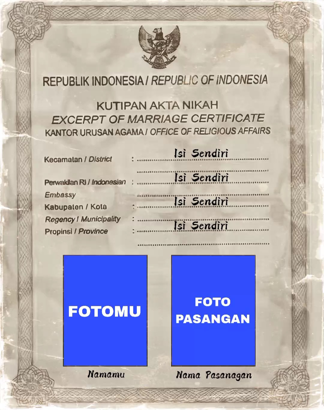 Akta Nikah