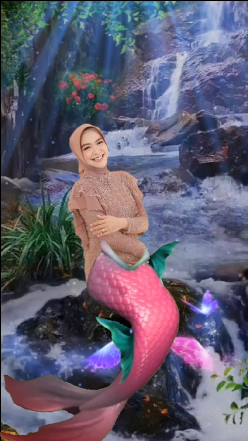 Mermaid duduk