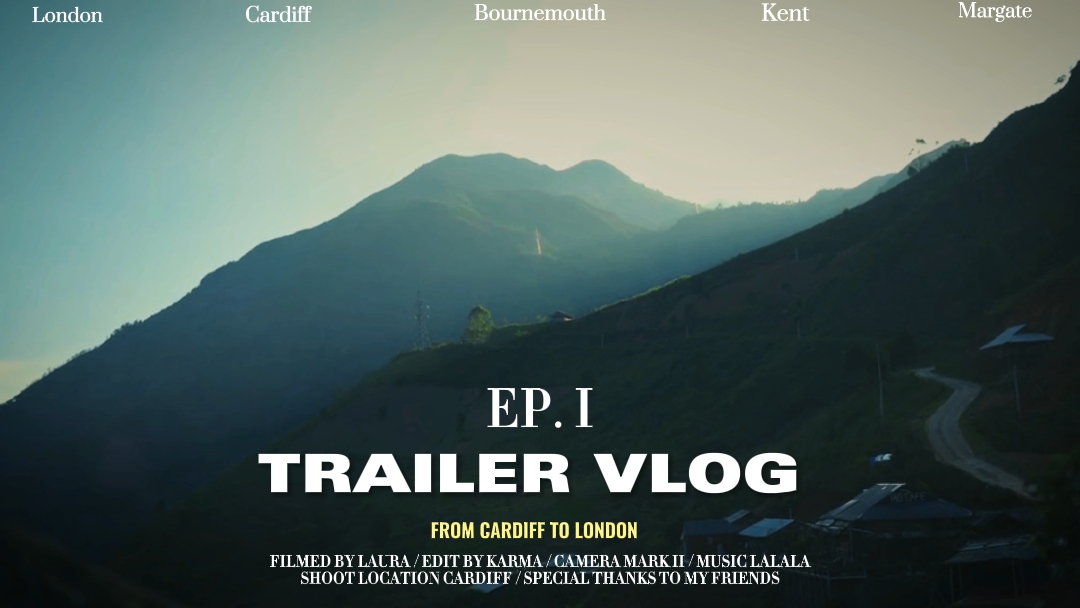 Vlog de trailer | màu