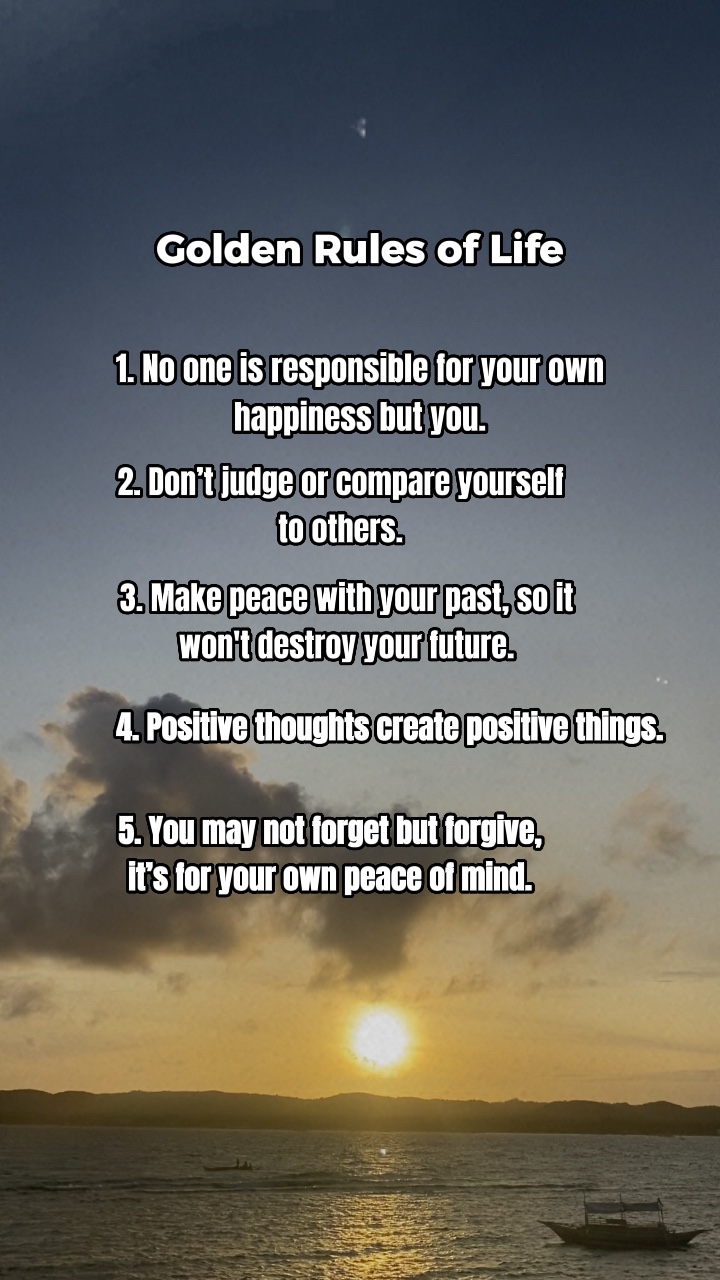 Golden Rules