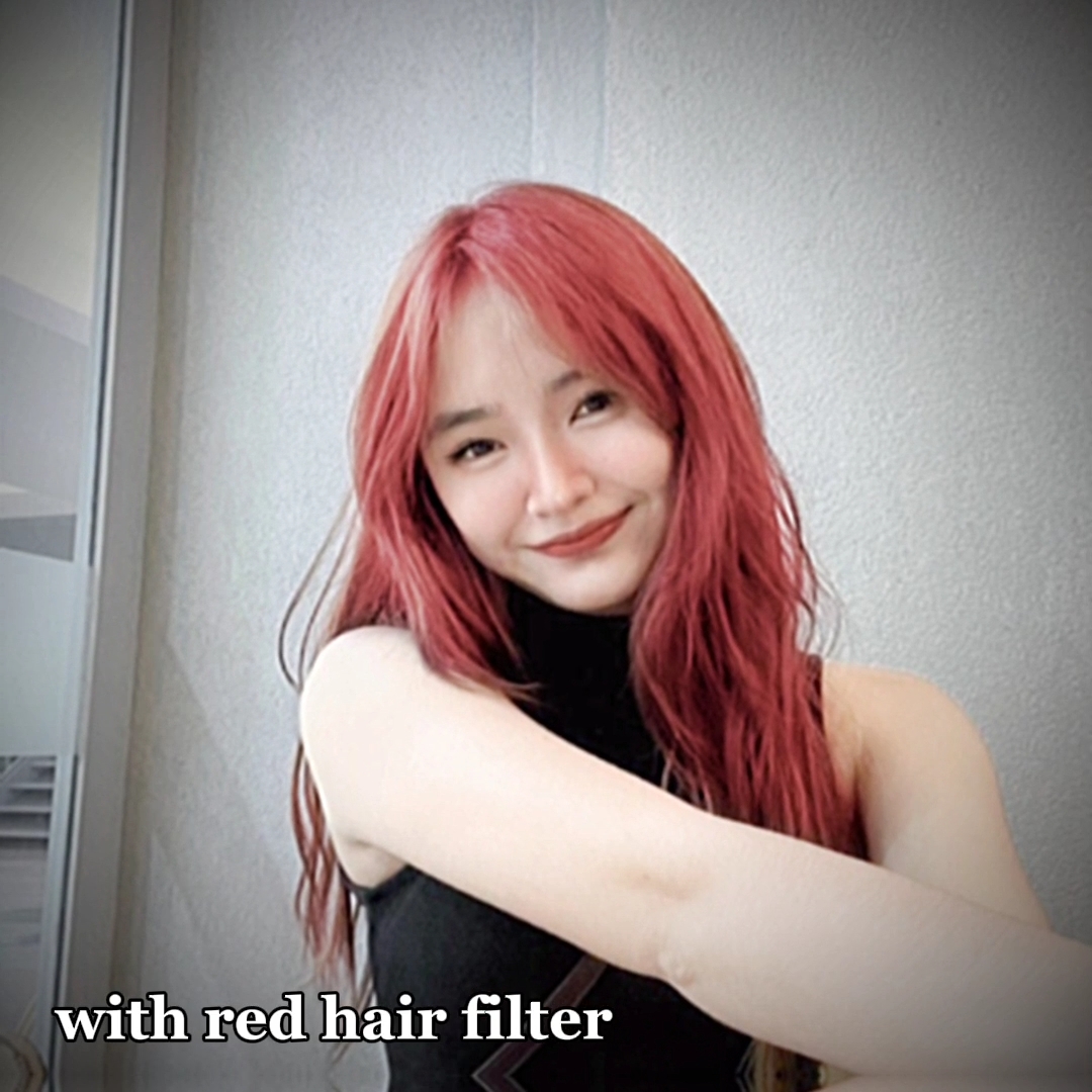 RED HAIR FILTER
