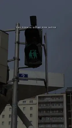 tak terasa gelap pun