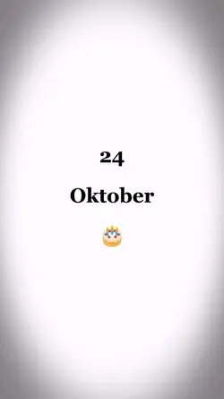 24 Oktober