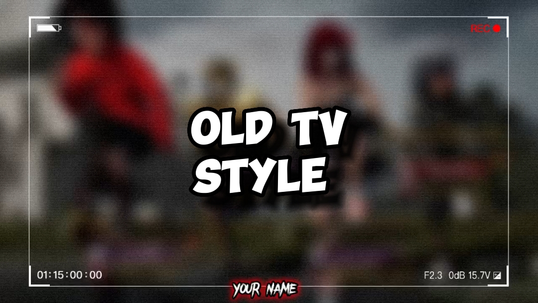 ESTILO DE TV ANTIGO JJ