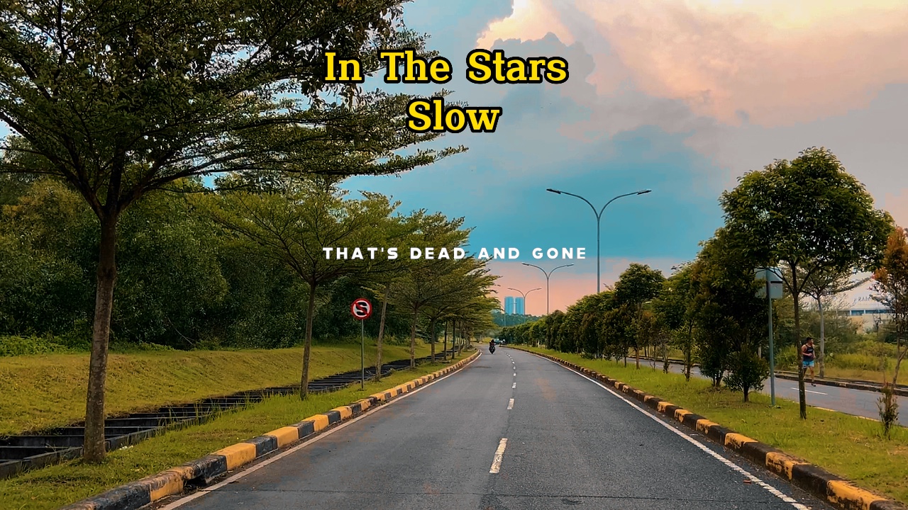 In the stars slowmo