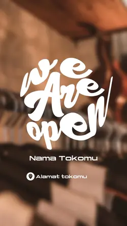 We Are Open