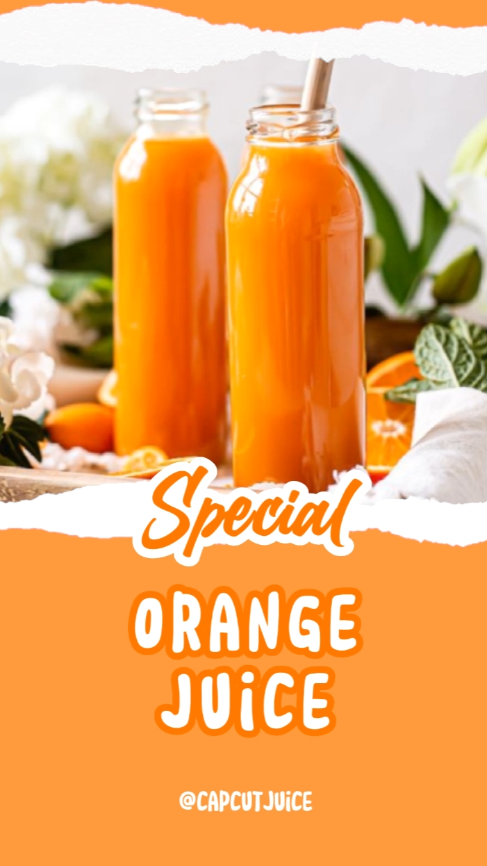 Zumo de naranja especial