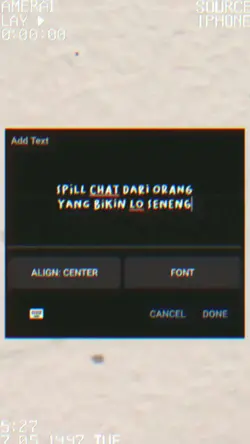 Spill Chat yg bikin 