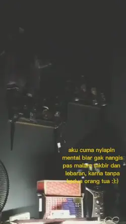 Lebaran tanpa ortu