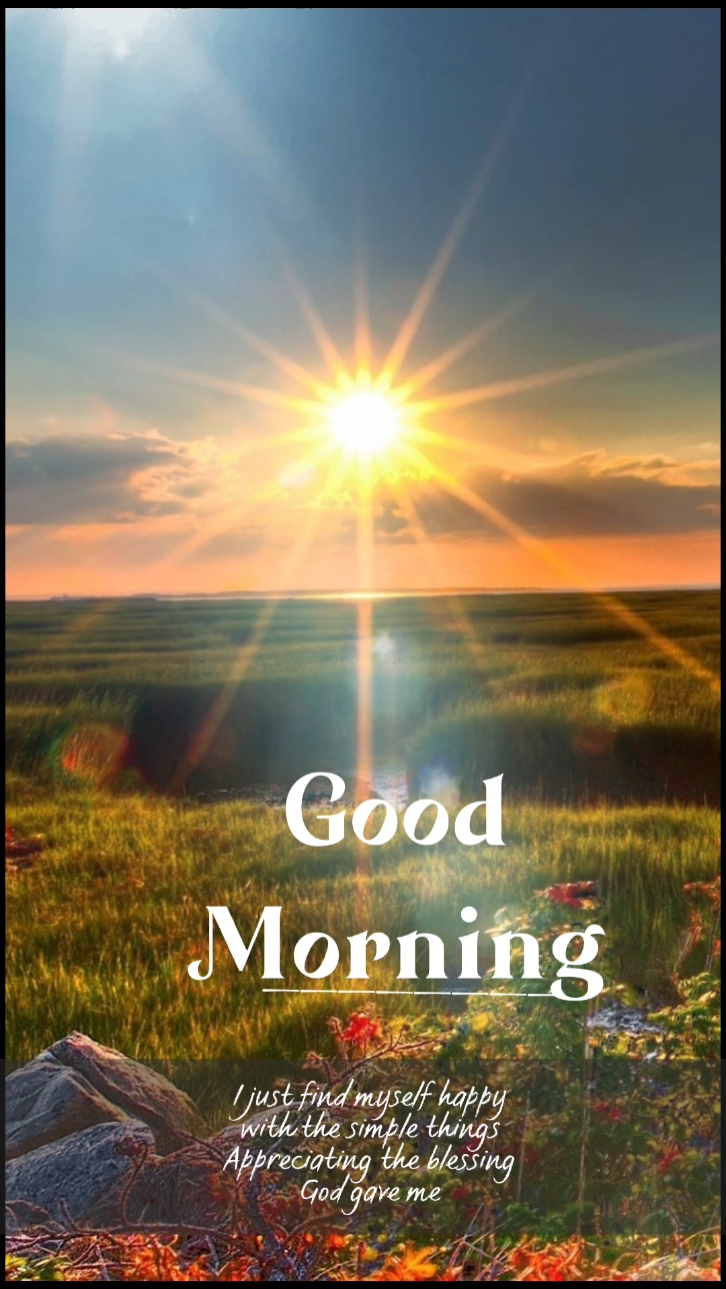 Good Morning