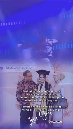 Sukses selalu anakku