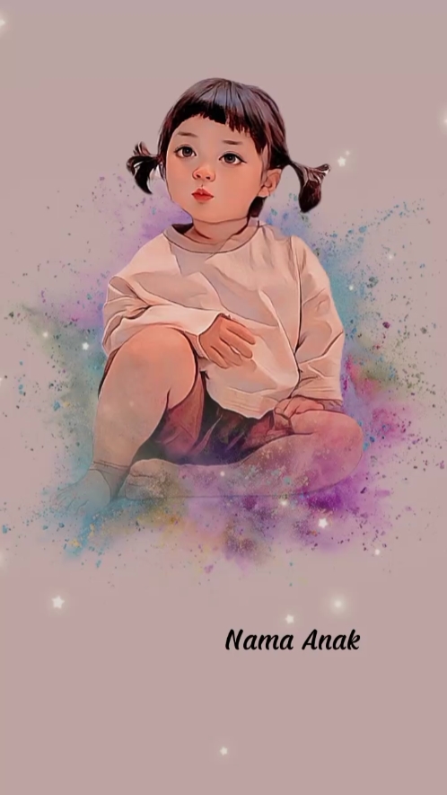Versi foto anak
