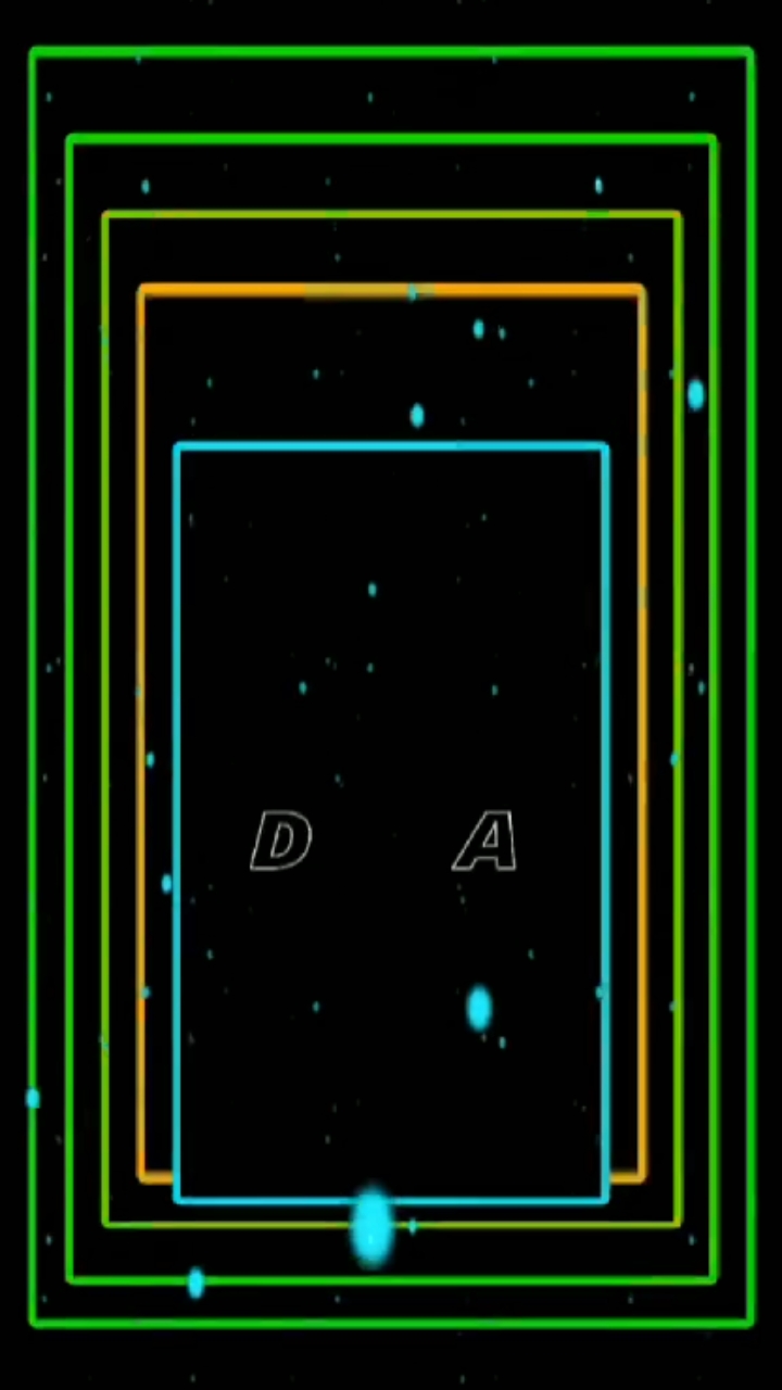 Letter D and A