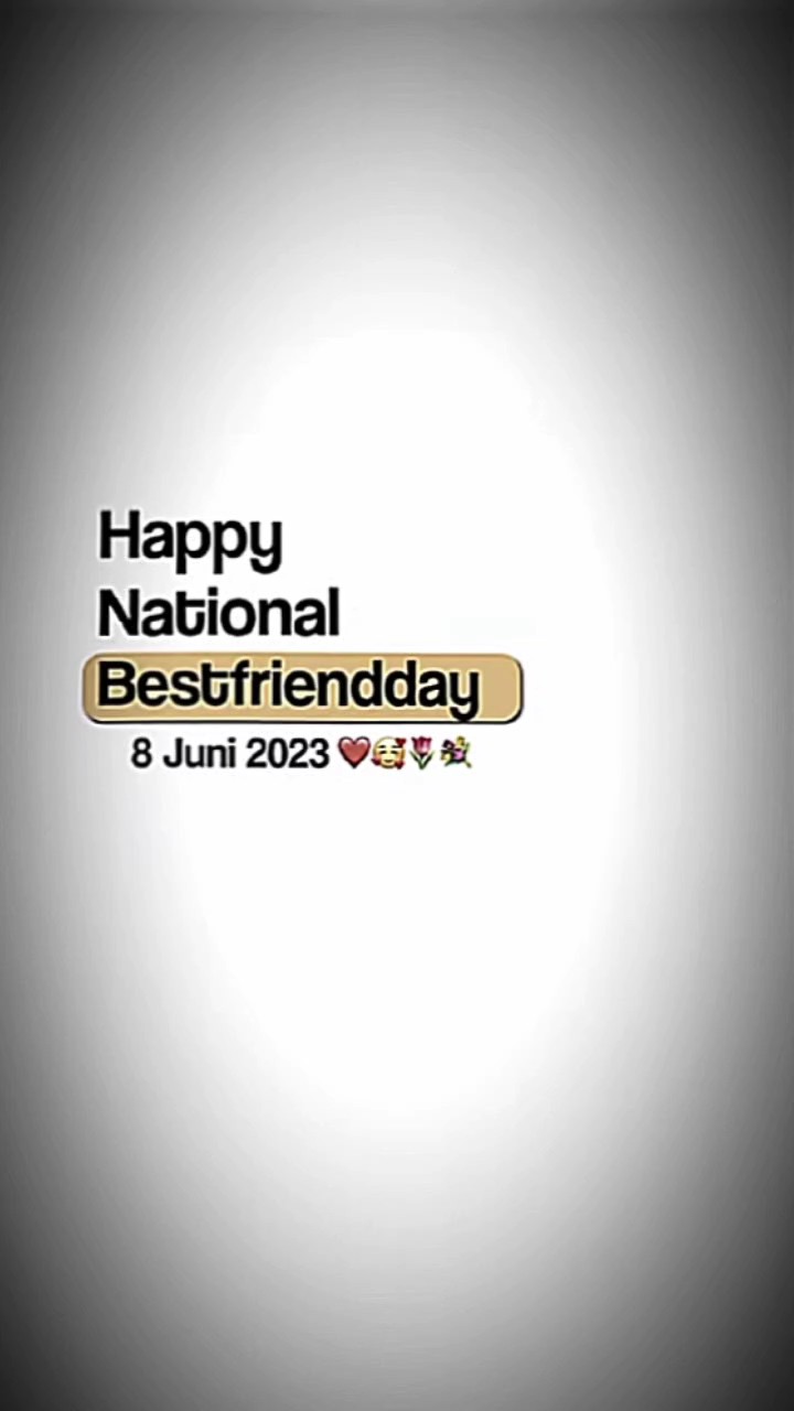 Selamat hari sahabat