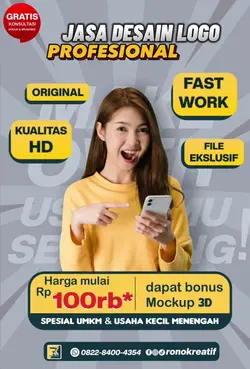template bikin iklan