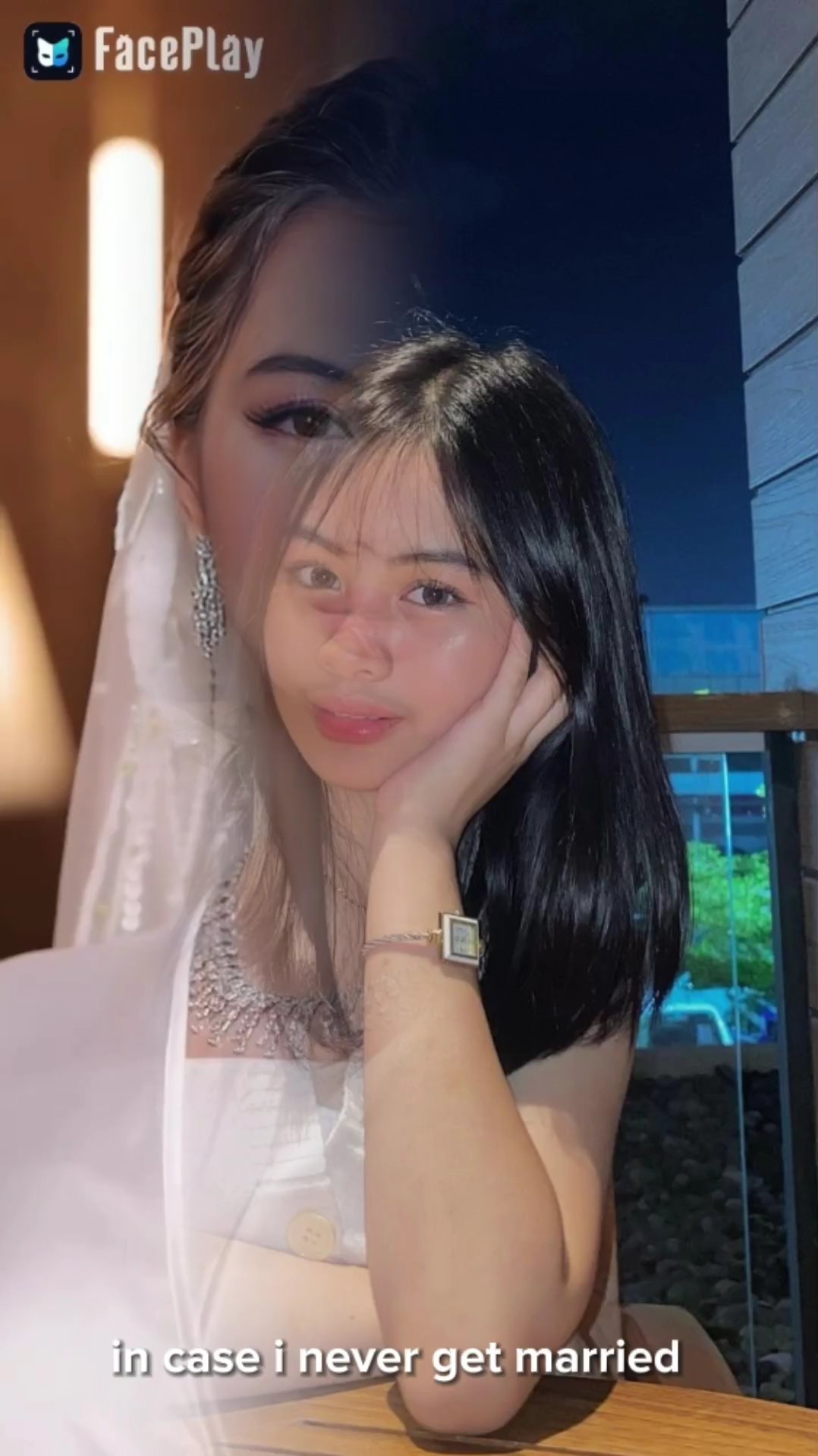 gaun pengantin