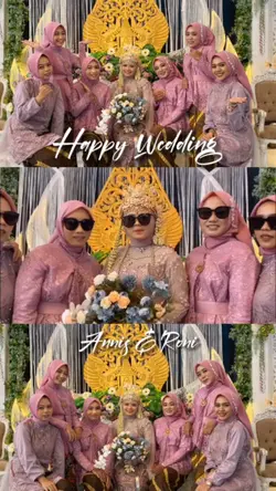 Happy wedding