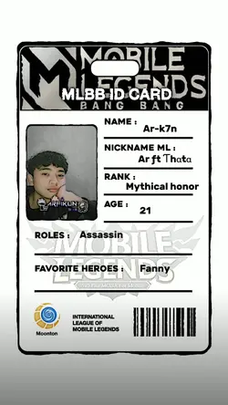 MLBB ID CARD