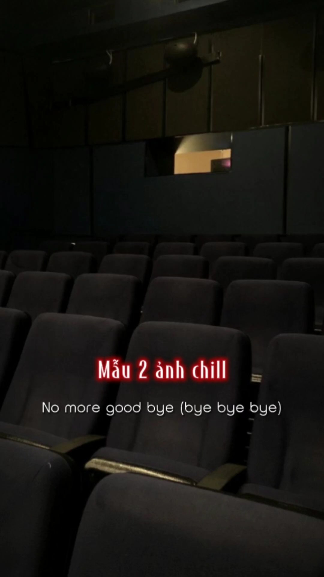 No more good bye