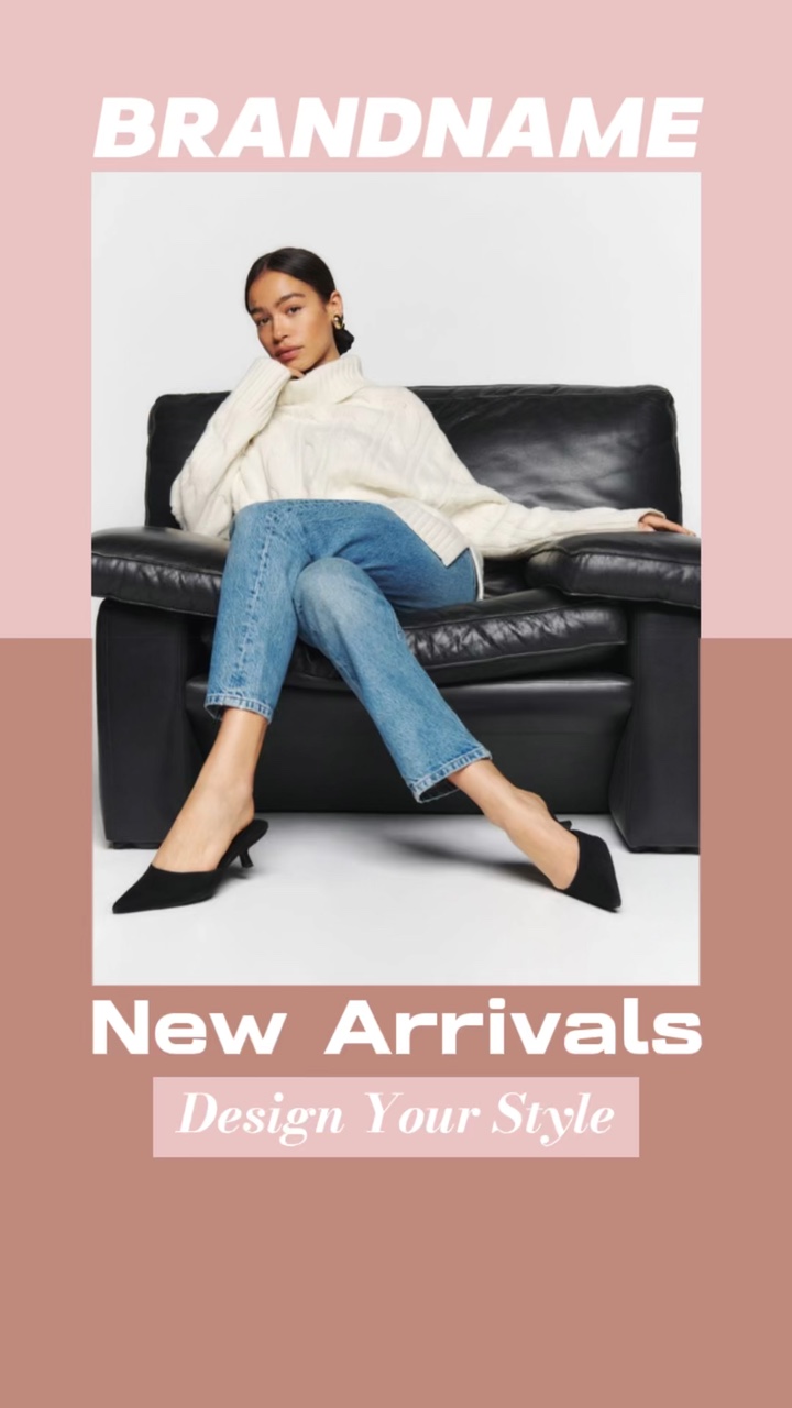 Women's high-heel work shoes Display in a high-fashion magazine Style
