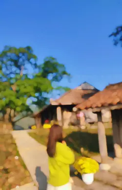 1 ảnh đi chùa 