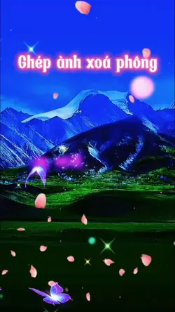 Ghép ảnh xoá phông