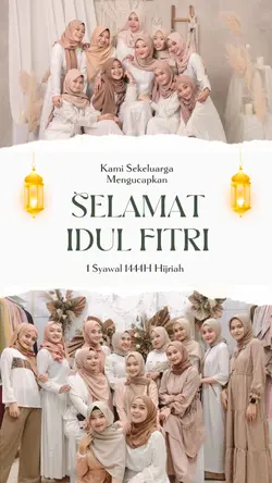 2 foto lebaran
