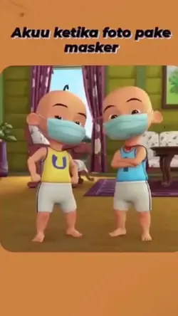  foto pakai masker