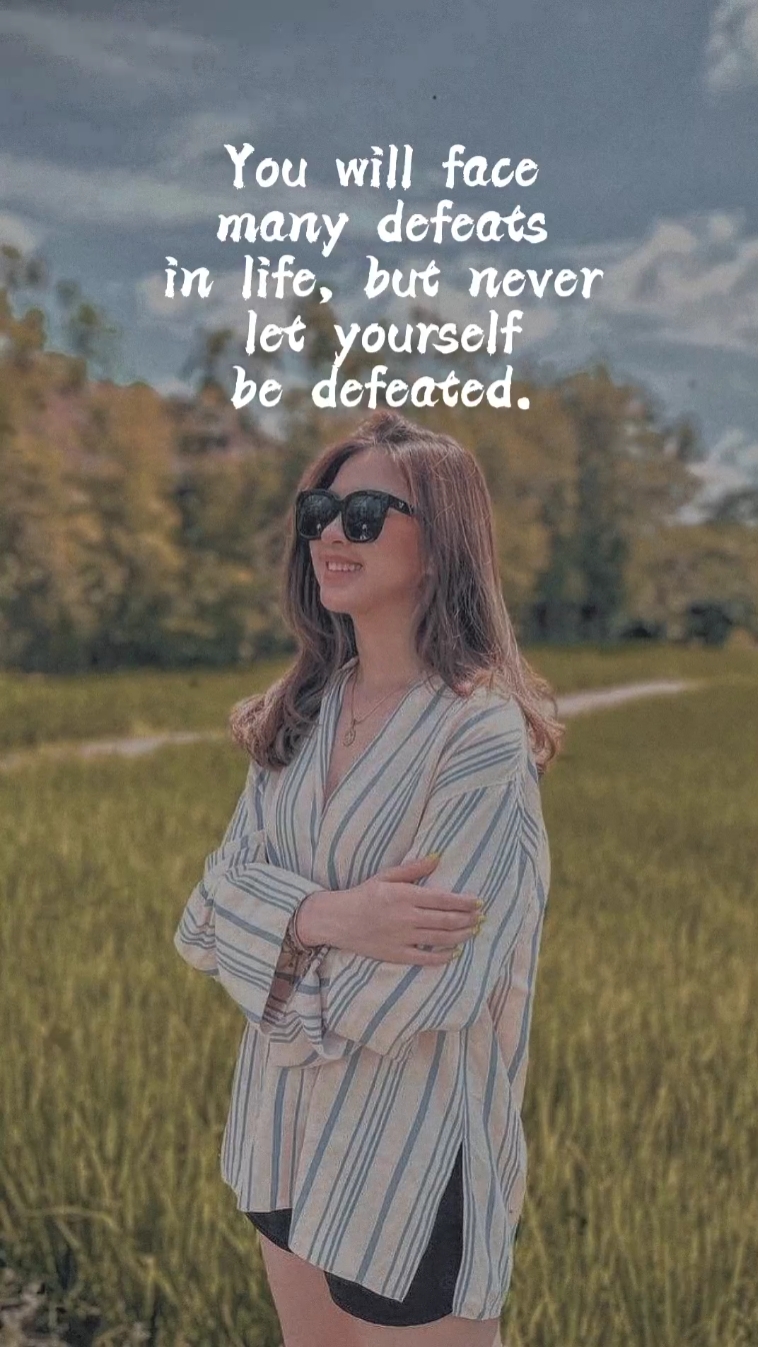 JANGAN PERNAH BIARKAN DIRI SENDIRI 