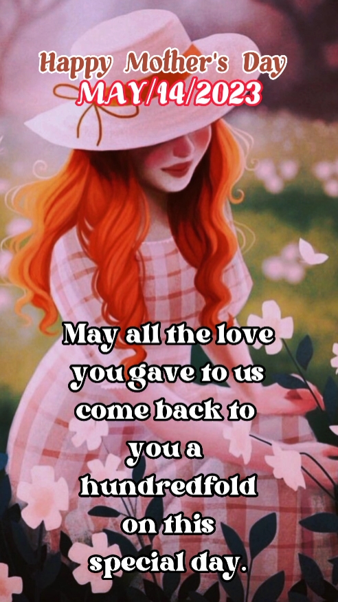 Mother's Day Message