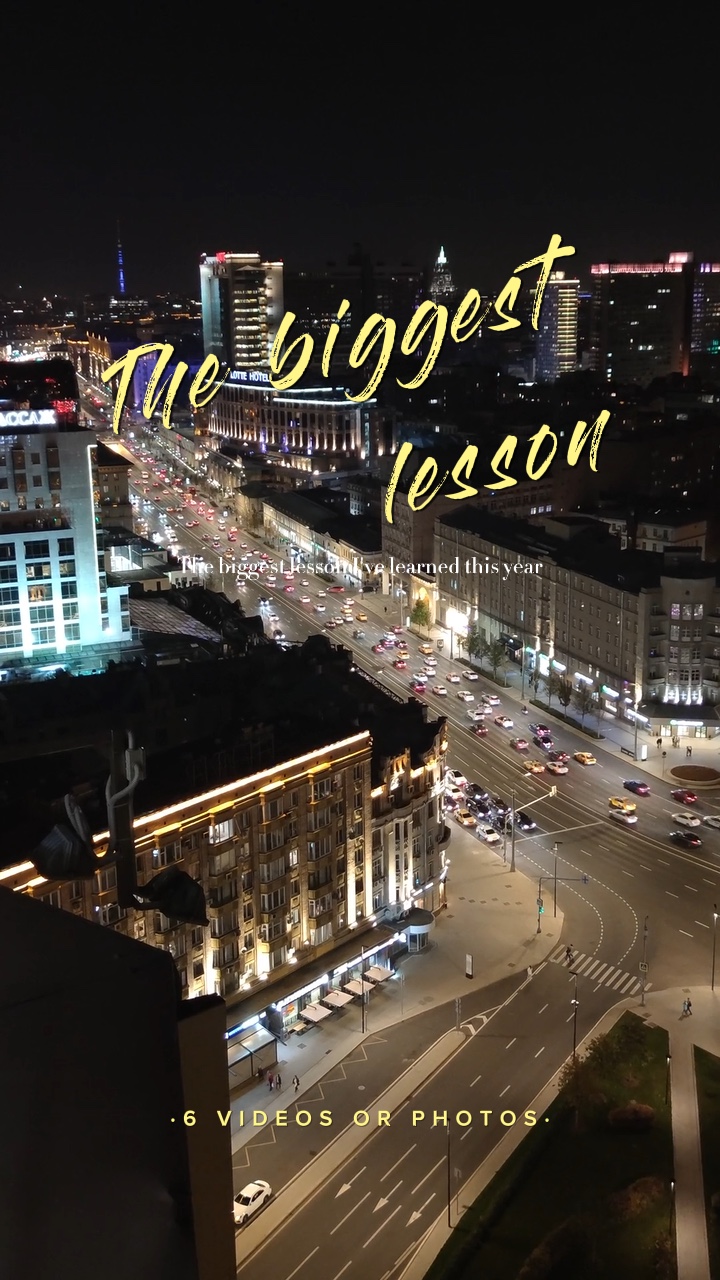 The biggest lesson