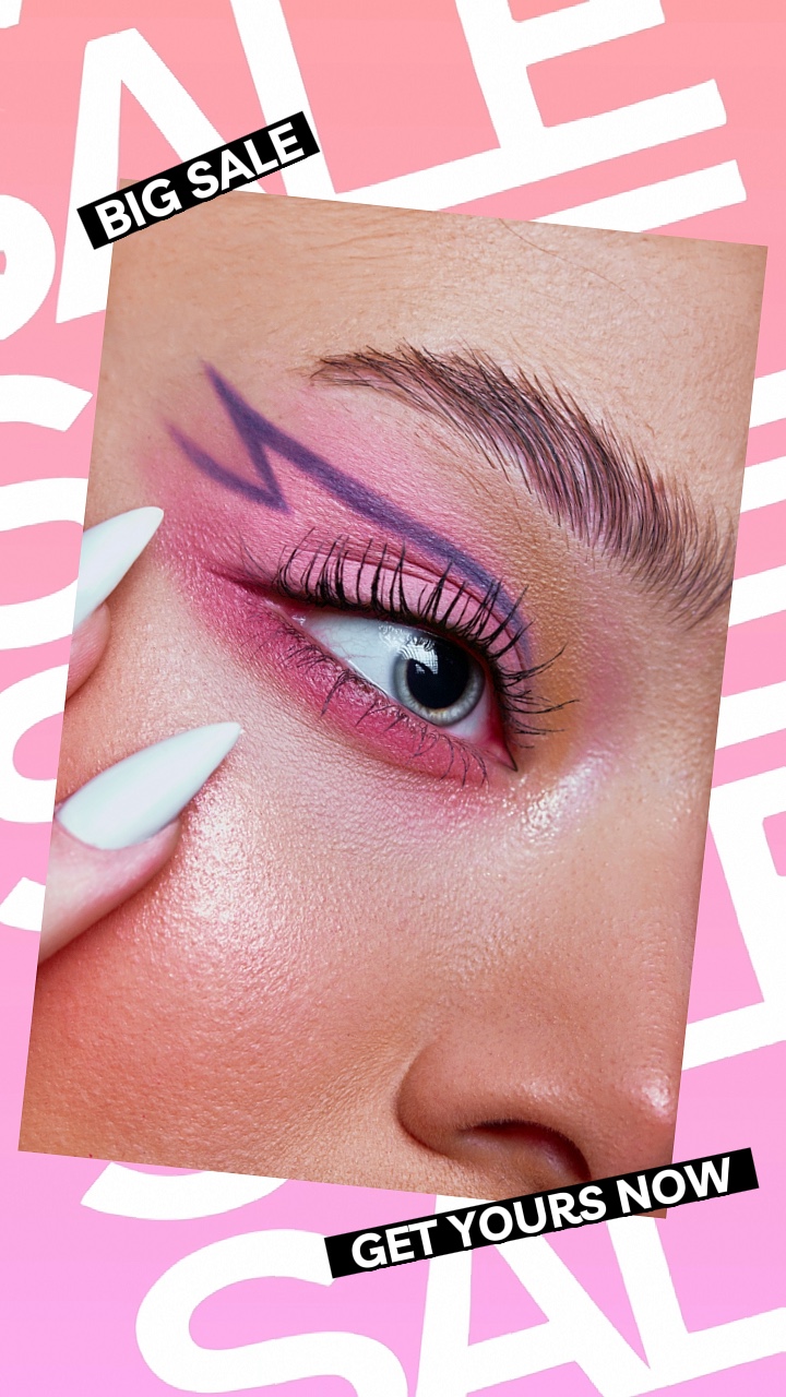 Anúncios de cuidados com a pele Stomp Amination