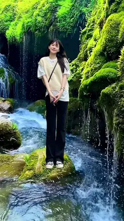 Cảnh đẹp suối nước