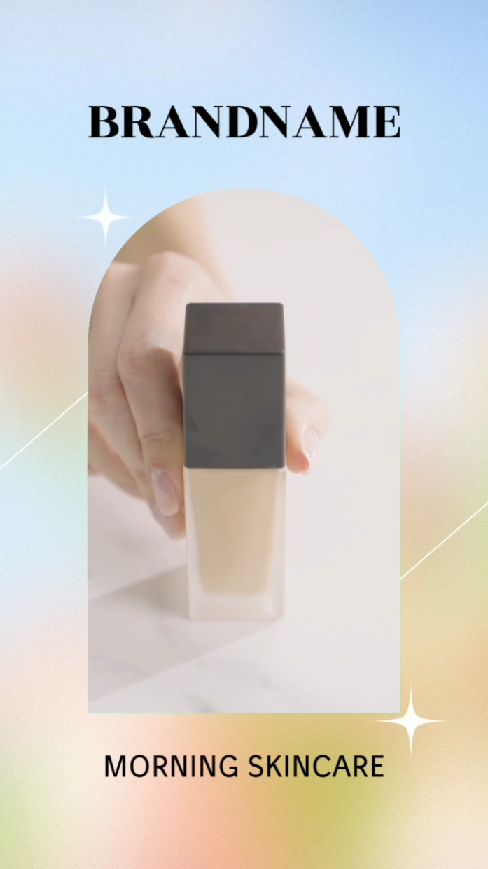 Degrade Minimalist Ürün Ekranı