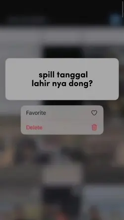 spill tanggal lahir