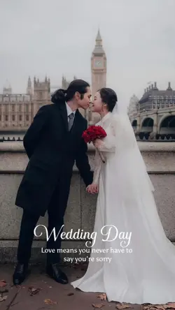 Mẫu 12 ảnh Wedding