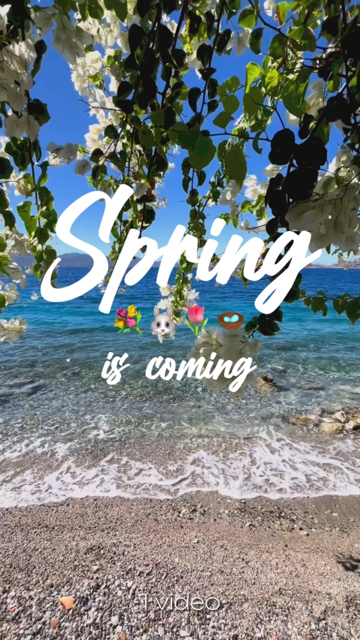 Bahar geliyor 💐🐰🌷