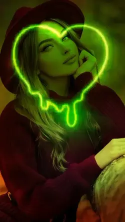 Neon overlay