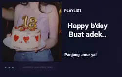 happy b'day Adek..