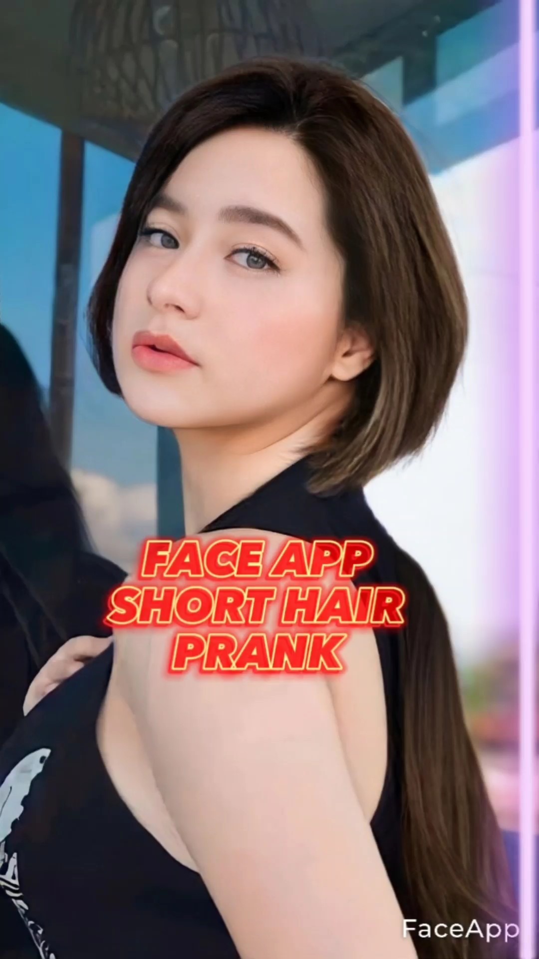 SHORT HAIR PRANK