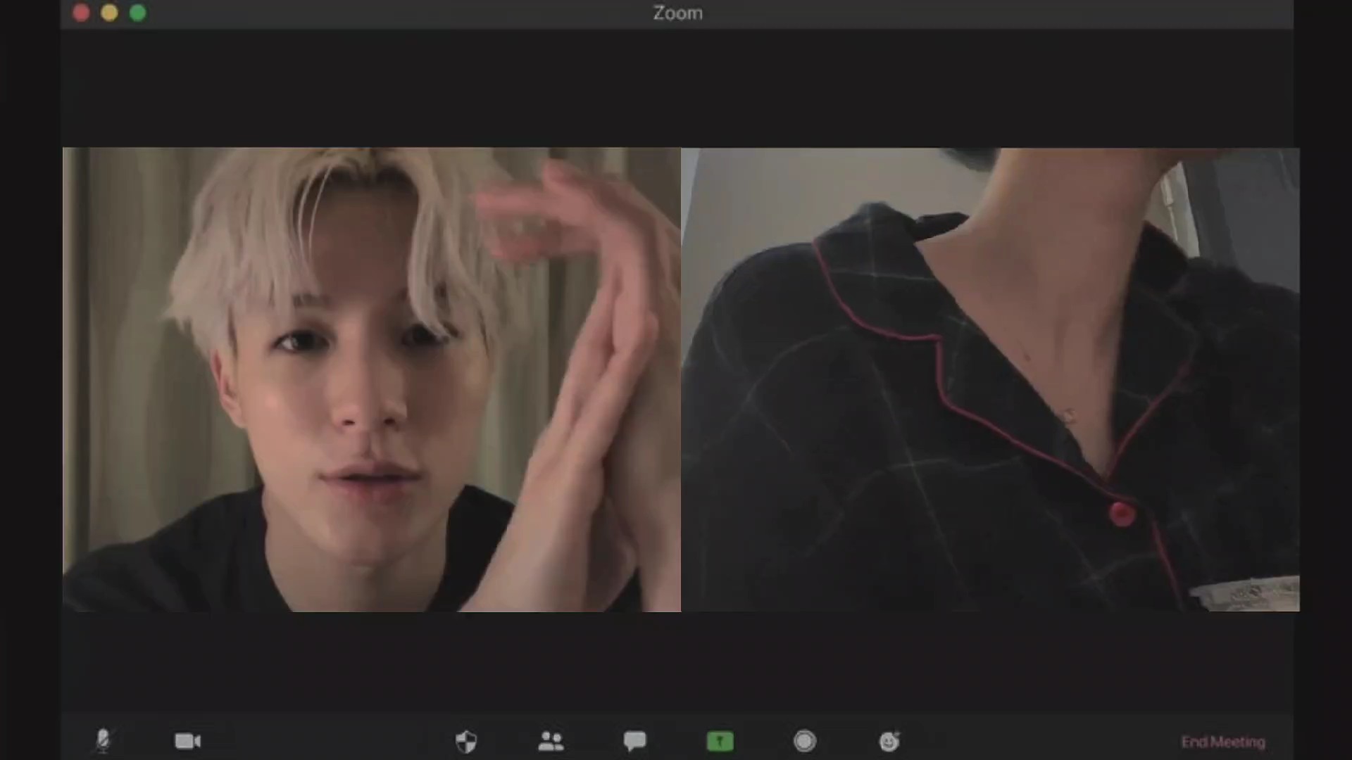 Zoom com Jeno nct