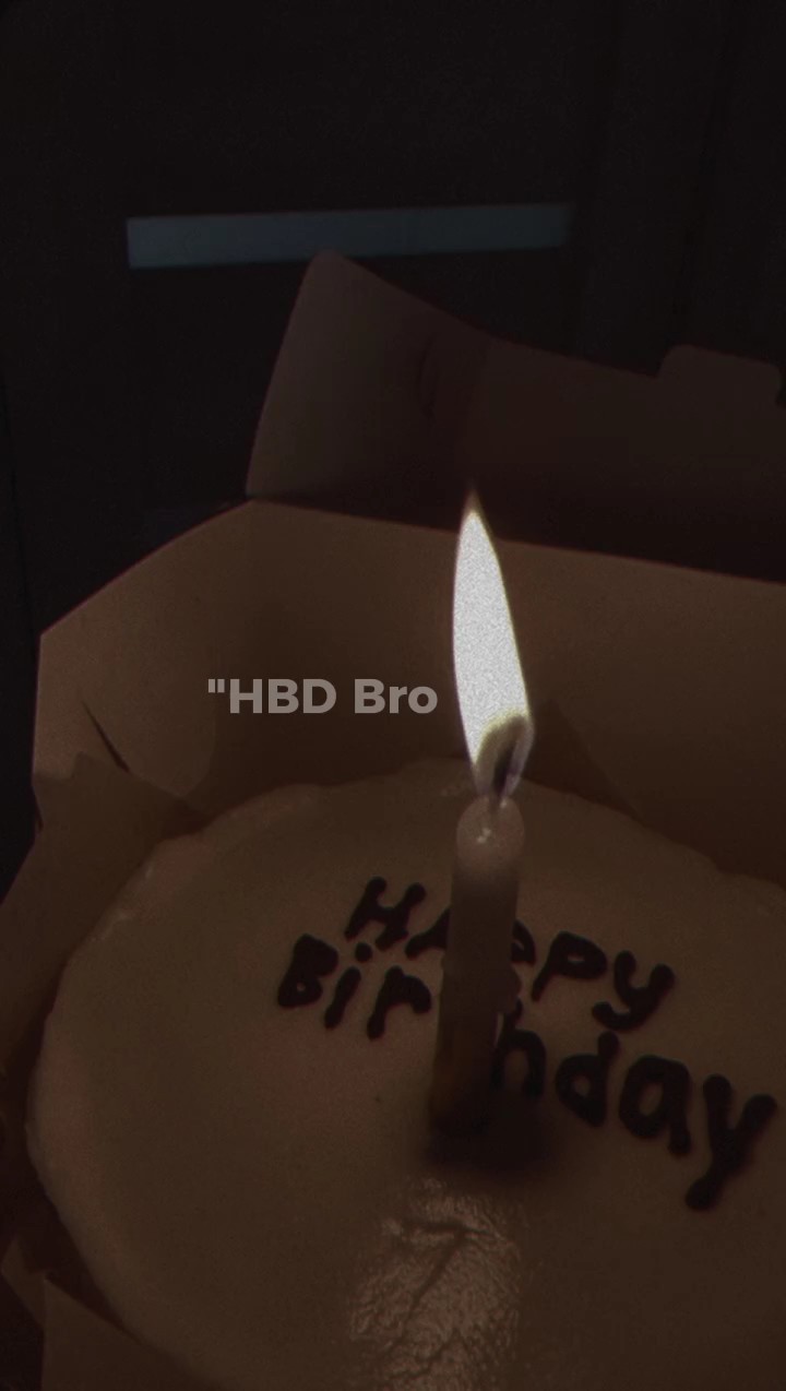 Selamat ulang tahun Bro