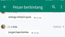 chat berjalan