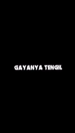 #GayaNyaTenggil