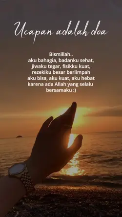 ucapan adalah doa